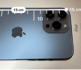 鼓楼苹果14维修分享如何使用iPhone14测距仪测量身高 