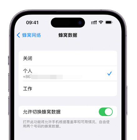 鼓楼苹果维修服务分享如何在iPhone上使用双卡 