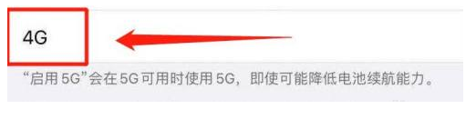 鼓楼苹果13维修分享iPhone 13恒定4G设置方法 