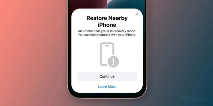 鼓楼苹果手机维修分享iOS 18无线恢复功能可用另一部iPhone恢复变砖的iPhone 16 